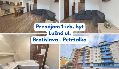Mieten 1-Zimmer-Wohnung, 1-Zimmer-Wohnung, Lužná, Bratislava - Petržal