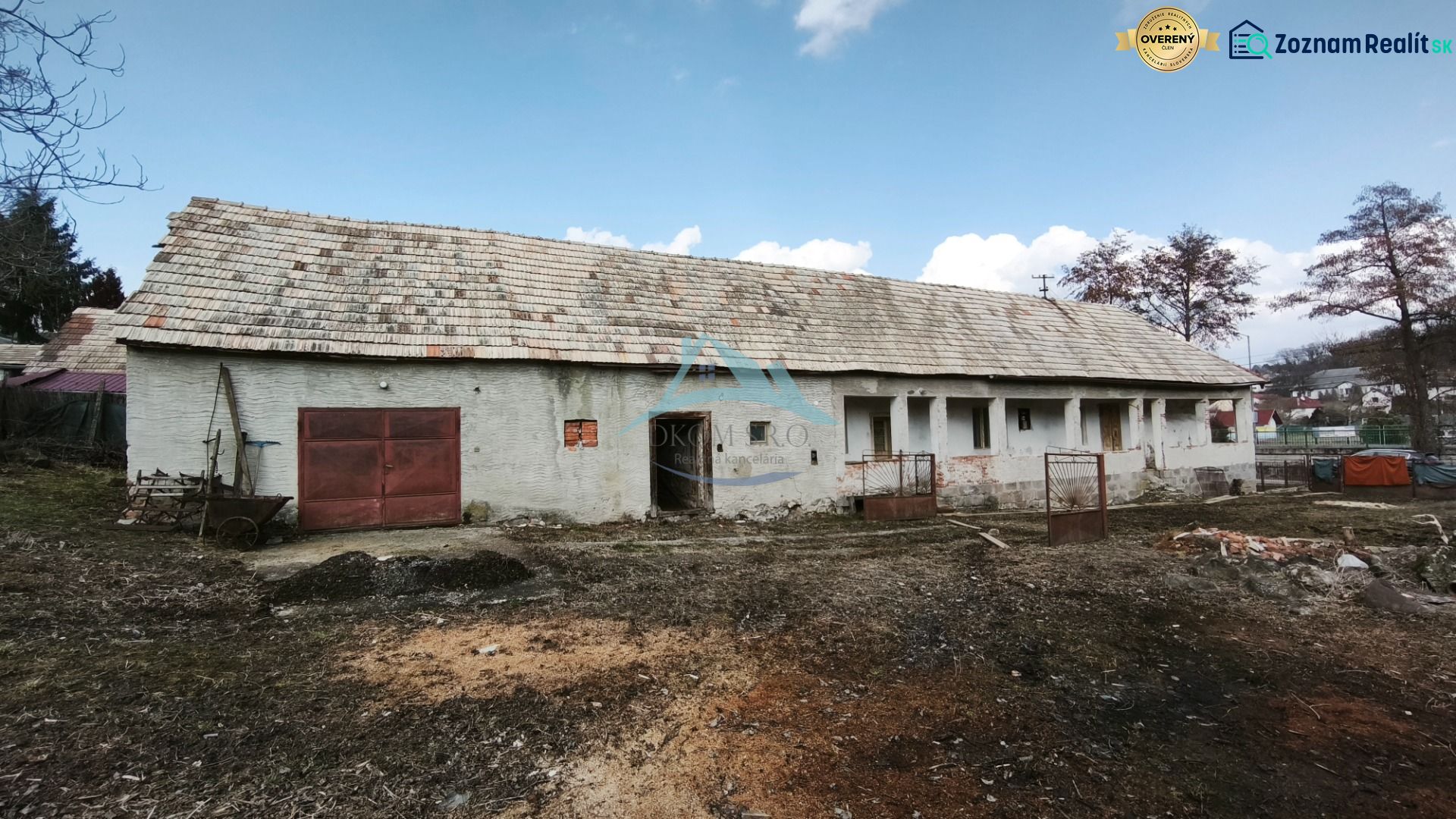 Das Einfamilienhaus in der Tučekova-Straße in Veľký Krtíš ist im ursprünglichen Zustand.