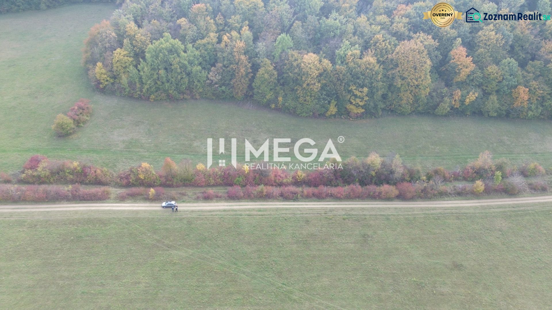 Blick auf die Wiesen und Wälder in Jasenov in der Straße Jasenov, Besondere Immobilien.