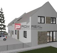 Visualisierung eines Hauses mit geparkten Autos in Štefanová. Grundstücke - Wohnen für modernes Wohnen.