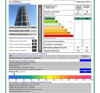 Energiezertifikat für Sky Park Residence, Továrenská, Bratislava - Staré Mesto, Kategorie B.