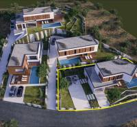 Moderne Villa mit Pool in Vodice, umgeben von Natur.