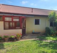 Ein Einfamilienhaus in der Šalská-Straße in Šaľa mit Garten und Blumen.
