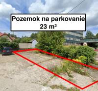 Grundstück zum Parken in Handlová in der Štrajková-Straße, Gewerbefläche 23 m².