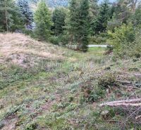 Grundstücke - Wohnen in Kremnické Bane mit einer Umgebung voller Bäume und Gras.