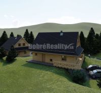 Ein Holzhaus in der Waldumgebung von Kremnické Bane, ideal für Grundstücke - Wohnen.
