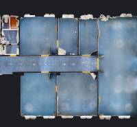 Grundriss der Büros in Bratislava in der Grösslingova-Straße mit Einrichtungen und Räumen.