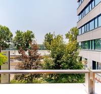 Blick von der Terrasse der Büros in der Žižkova-Straße in Bratislava - Altstadt.