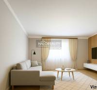 Wohnzimmer in einem Einfamilienhaus mit Holzboden und hellen Möbeln.