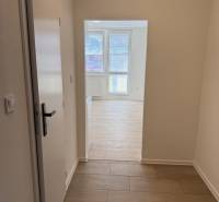 Ein Einzimmerapartment mit Holzboden und großen Fenstern bietet ein helles Interieur.