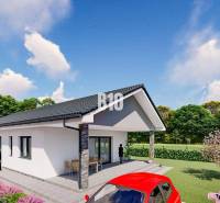 Modernes Einfamilienhaus mit Garage, Garten und Terrasse bei Čeľadice, Grundstücke - Wohnen.