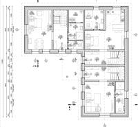 Bauplan für Grundstücke - Wohnen mit Zimmer, Küche und Ausstattung.