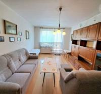 Wohnzimmer mit Licht, Holzboden und Möbeln in einer 3-Zimmer-Wohnung.