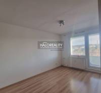 Ein Zimmer mit einem Boden in Holzoptik und einem großen Fenster in einer 3-Zimmer-Wohnung.