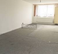 Ein leerer Geschäftsraum mit Teppichboden und einem großen Fenster, helle Wände.