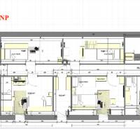 Etage einer 5-Zimmer-Wohnung oder größer mit Holzboden und geräumigem Grundriss.