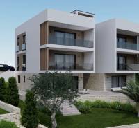 Ferienwohnung in der Stadt Čiovo mit Pool und gepflegtem Garten.