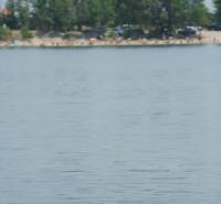 Das Logo des Immobilienunternehmens Grenton mit Blick auf eine Wasserfläche an der Küste.