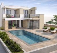 Zweistöckiges Haus mit Pool in der Stadt Ljubač, in der Straße Ljubač, bestimmt für Grundstücke - Wohnen.