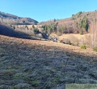 Landschaftsszenerie in Hronec, Grundstücke - Wohnen auf einer Wiese, umgeben von Wäldern.