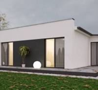 Ein Einfamilienhaus in Trnava mit Rasen und Gehweg, ausgezeichnet mit einer verifizierten Mitgliedschaft.