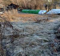 Grundstücke - Wohnen in Sklabina, bedeckt mit trockenem Gras und von Bäumen umgeben.