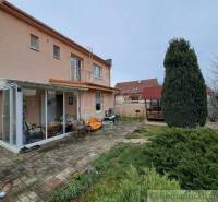 Einfamilienhaus in Veľké Ripňany mit Terrasse, Wintergarten und gepflegtem Garten.