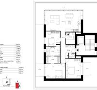 Der Grundriss einer 4-Zimmer-Wohnung zeigt die Anordnung der Zimmer, der Küche, der Badezimmer und der Terrassen.