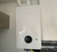 Ein Gaskessel in der Küche einer 3-Zimmer-Wohnung.