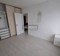 Innenraum einer 2-Zimmer-Wohnung mit Einbauschrank und Bodenbelag in Holzoptik.