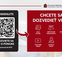 2-Zimmer-Wohnung mit Holzboden, QR-Code und Dienstleistungen.