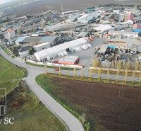 Luftaufnahme der Industriezone in Senec, Sonnenseen Nord, Grundstücke - Wohnen.