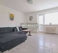 Wohnzimmer mit Sofa und Holzboden in einer 3-Zimmer-Wohnung.