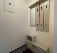 Flur mit Kleiderschrank und Schuhschrank in einer 2-Zimmer-Wohnung.