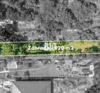 Luftaufnahme eines Gartens mit einer Fläche von 920 m², Grundstücke - Wohnen, Jadranská, Bratislava IV.
