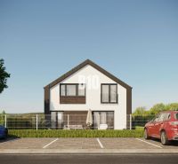 Einfamilienhaus und Autos, geeignet für Grundstücke - Wohnen in Marianka.