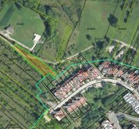 Satellitenansicht von Wohnbaugrundstücken in der Azalková in Banská Bystrica.