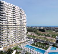 Gebäude mit Schwimmbad und Sportanlagen in Canet d'En Berenguer, ideal für eine Ferienwohnung.