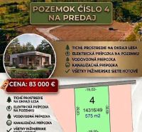 Verkauf des Grundstücks Nummer 4 am Rande von Studienka, Pod Borovicou, für Wohnzwecke.