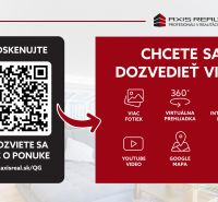 2-Zimmer-Wohnung mit QR-Code für virtuelle Besichtigung und interaktive Grundrisse.