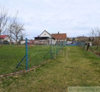 Ein Einfamilienhaus in der Gemeinde Volica mit Rasen und einem blauen Zaun, ohne Laub an den Bäumen.