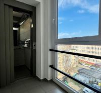 Aussicht aus einer 2-Zimmer-Wohnung in der Vajnorská-Straße in Bratislava - Nové Mesto.