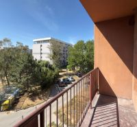 Balkon in einer 2-Zimmer-Wohnung in der Stromová-Straße in Košice, Stadtteil Staré Mesto.