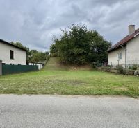 Grundstücke - Wohnen in Medzianky, Gras, Bäume und Häuser am Hang im Hintergrund.