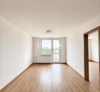 Geräumiges Wohnzimmer mit Holzboden in einer 3-Zimmer-Wohnung.