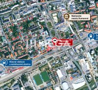 Pension Milénium in der Nähe des Bahnhofs in Humenné, Štefánikova. Hotels und Pensionen in der Umgebung des Bahnhofs.