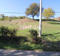 Grünfläche und Pfosten auf dem Grundstück - Wohnen in der Gegend Vyšné Ladičkovce, Straße Vyšné Ladičkovce.