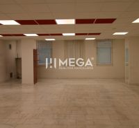 Gewerbeflächen mit hellem Interieur und Boden in Holzoptik.