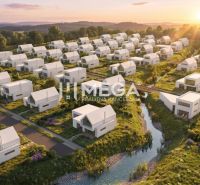 Visualisierung des Baus von Einfamilienhäusern am Bach im Suchý jarok, Humenné, Grundstücke - Wohnen.