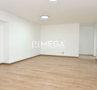 Geräumiges Zimmer mit Holzboden in einer 2-Zimmer-Wohnung.